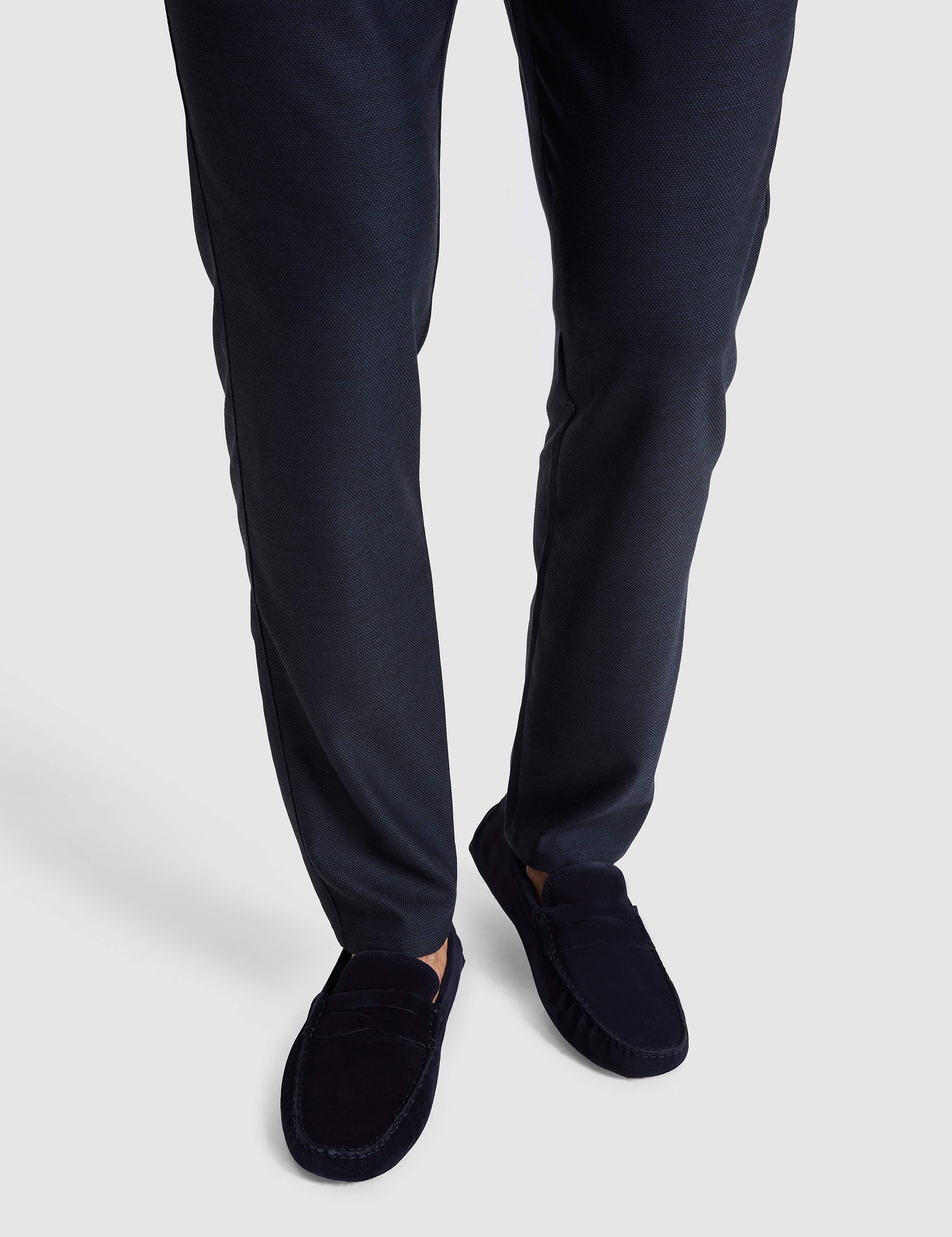 Lacivert Loafer Ayakkabı - Image 1
