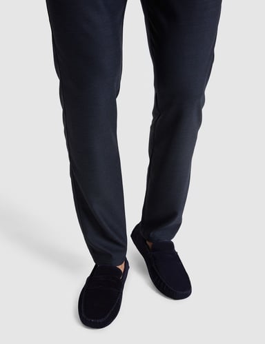 Lacivert Loafer Ayakkabı