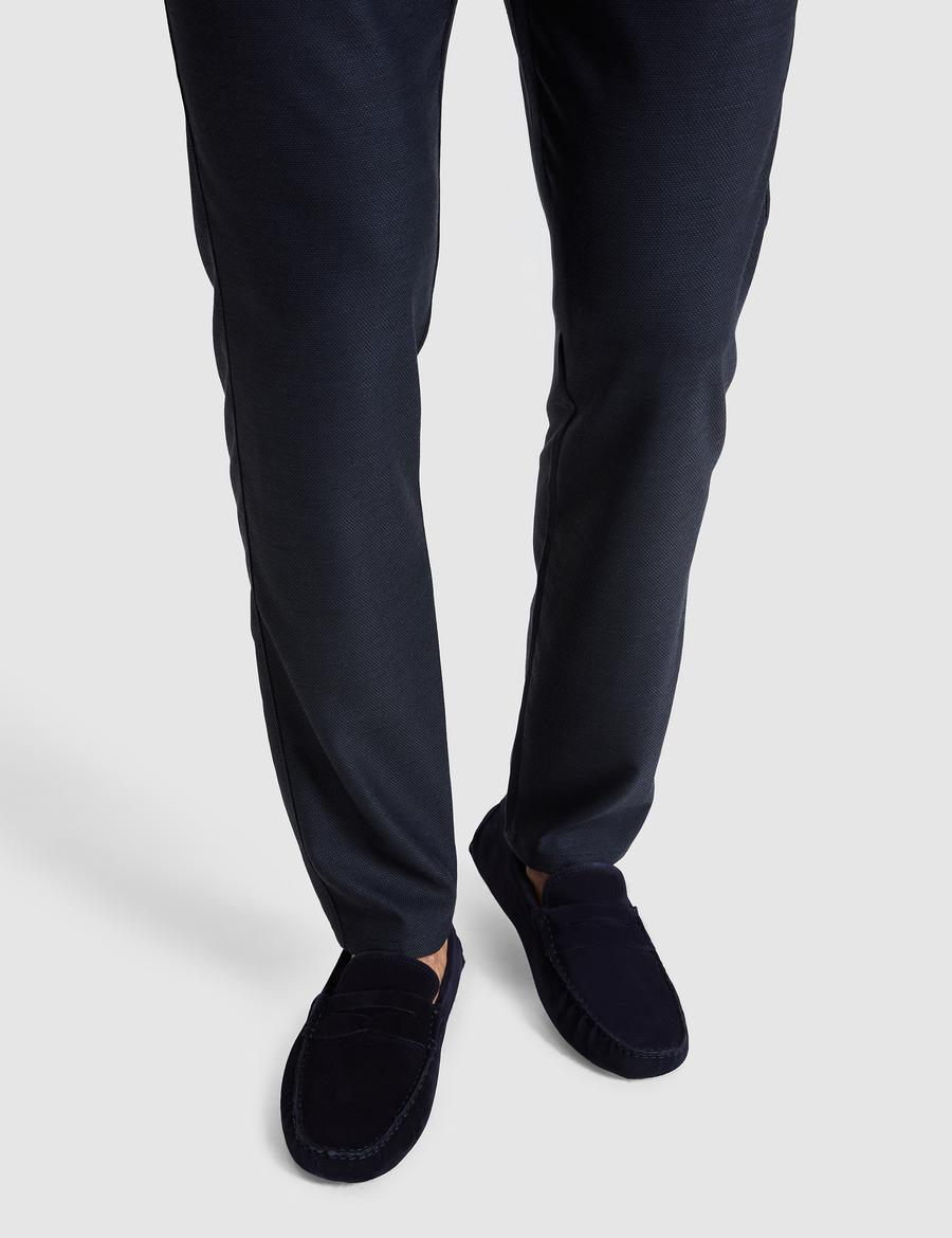 Lacivert Loafer Ayakkabı