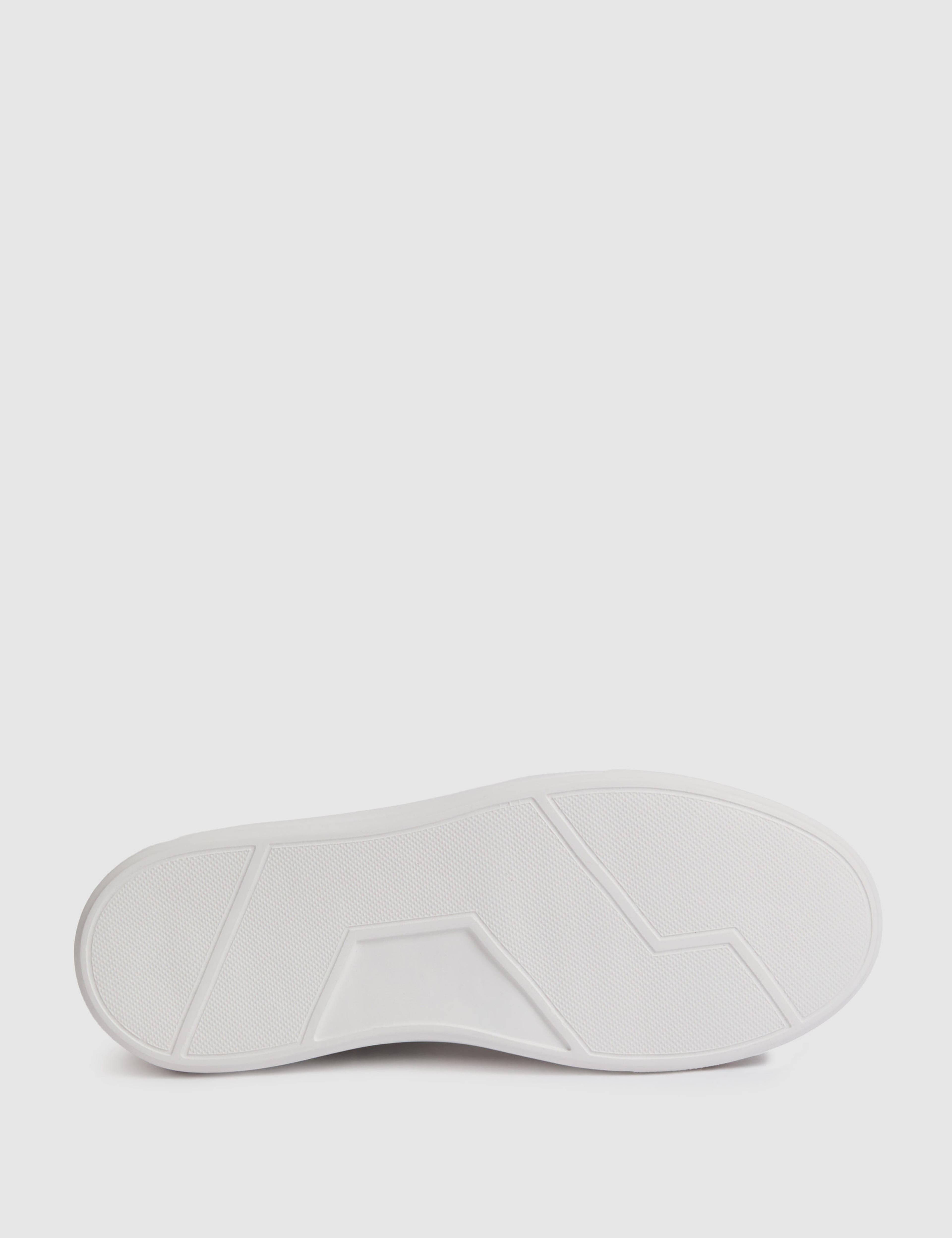 Beyaz %100 Deri Eva Taban Sneaker - Image 7