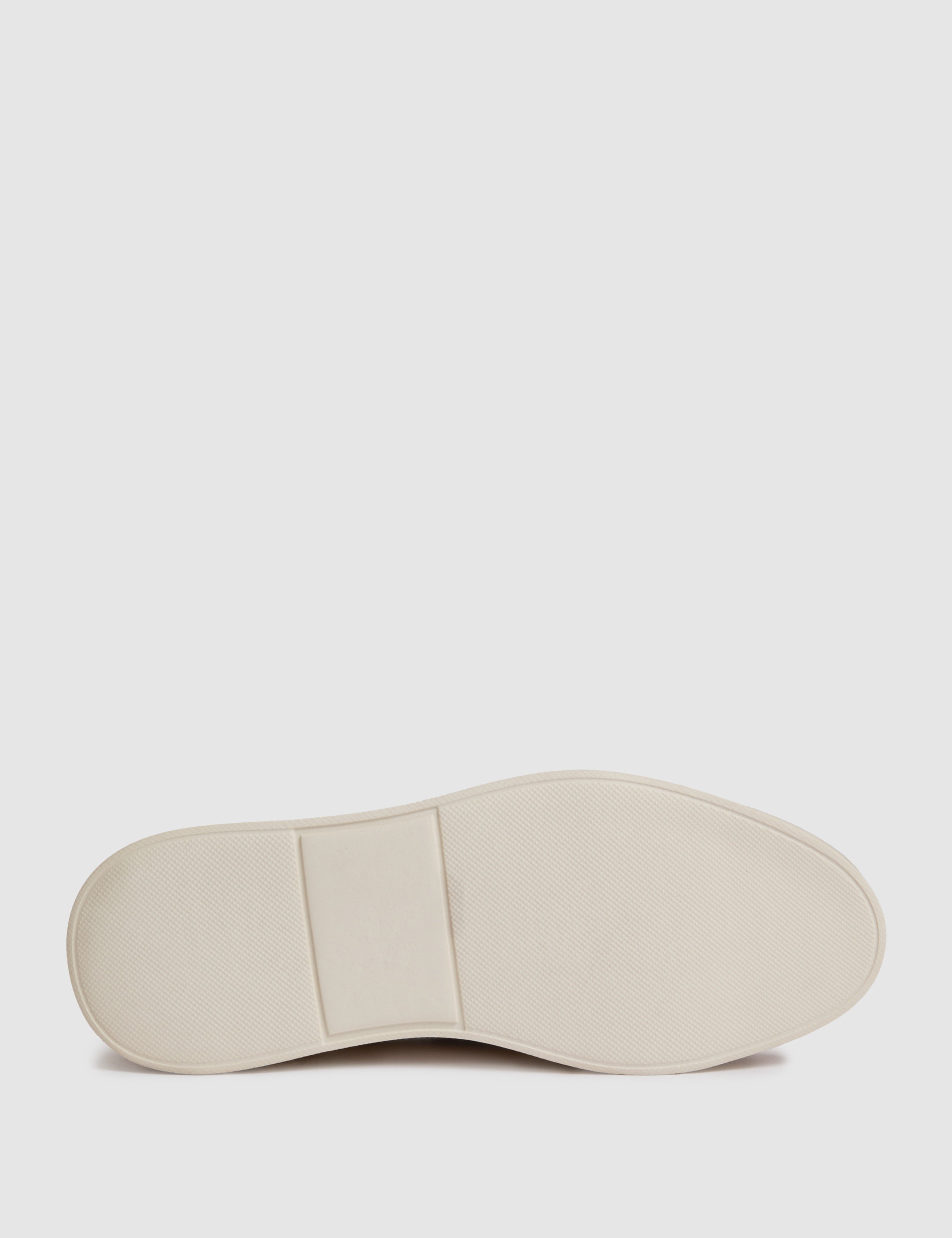 Bej Süet Loafer Ayakkabı