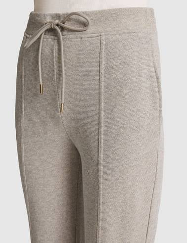 Bej Flare Fit Eşofman Altı
