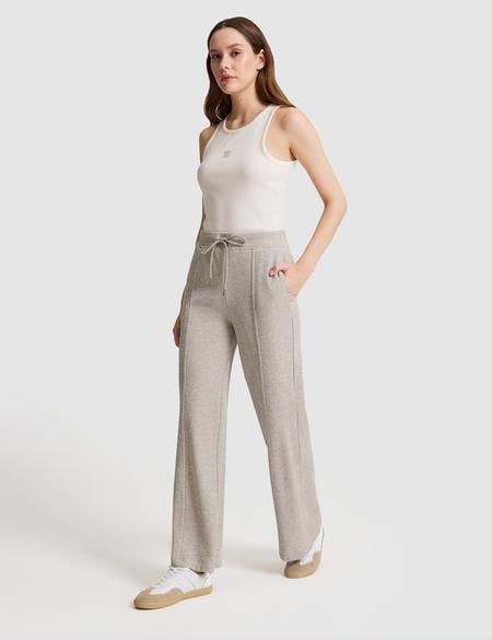 Bej Flare Fit Eşofman Altı - 50319905014