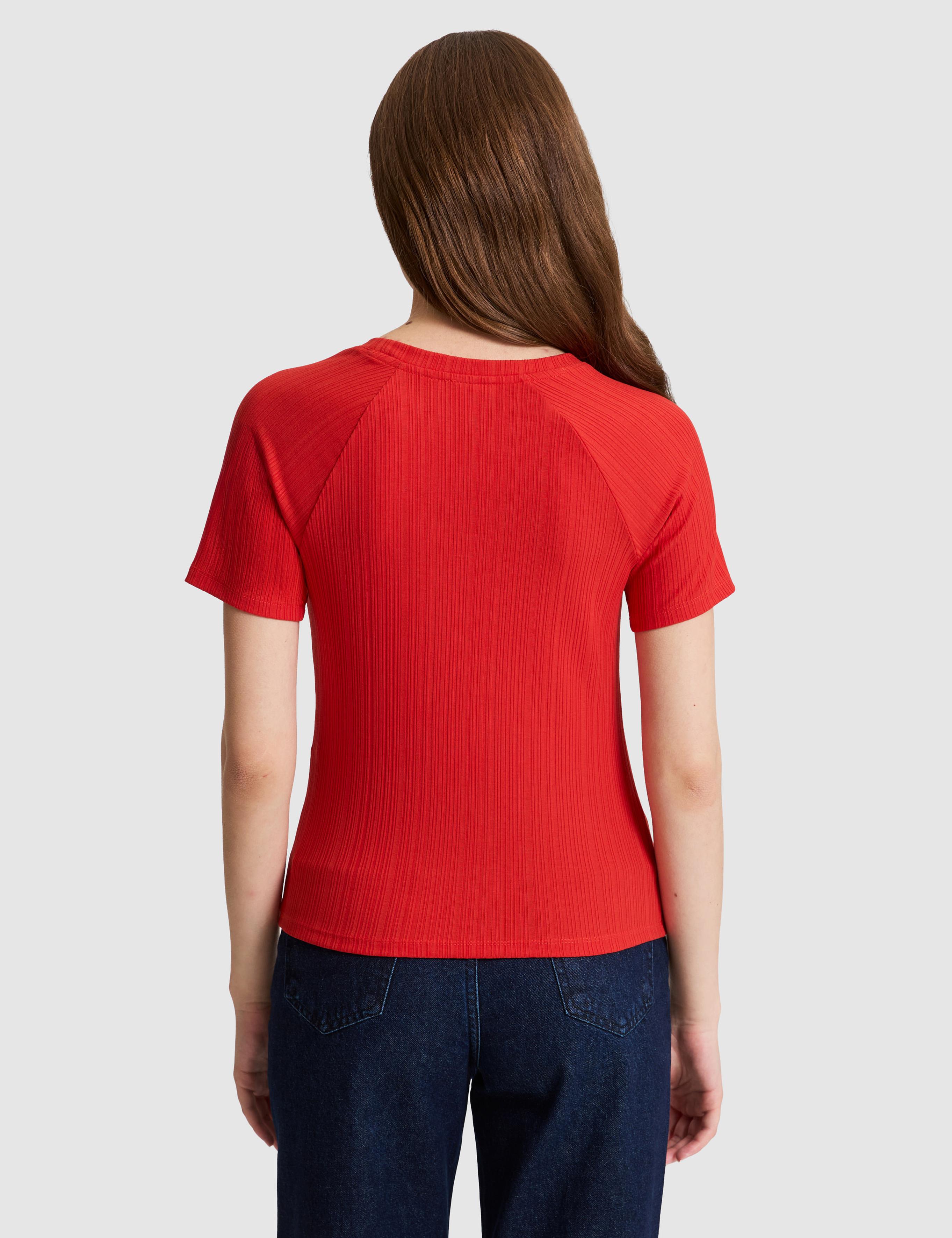 Kırmızı Ex. Slim Fit Tişört
