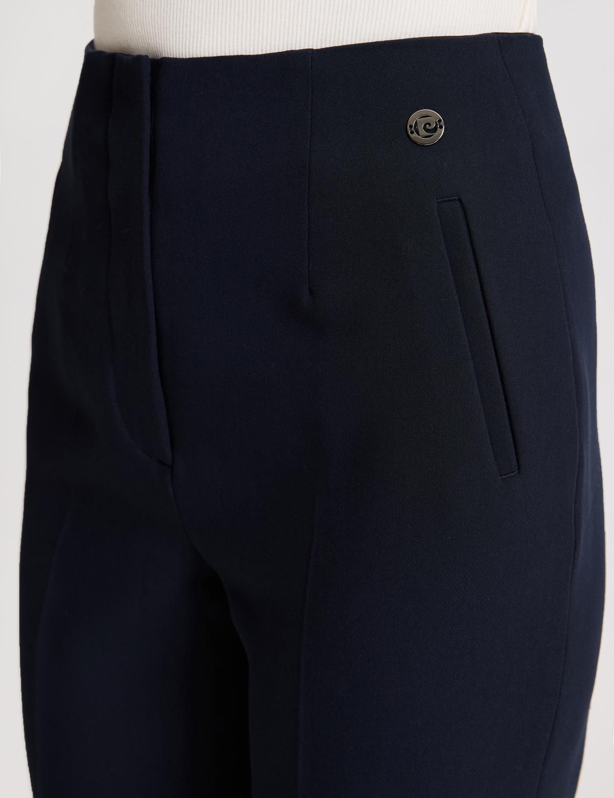 Lacivert Carrot Fit Kumaş Pantolon - 50319939039