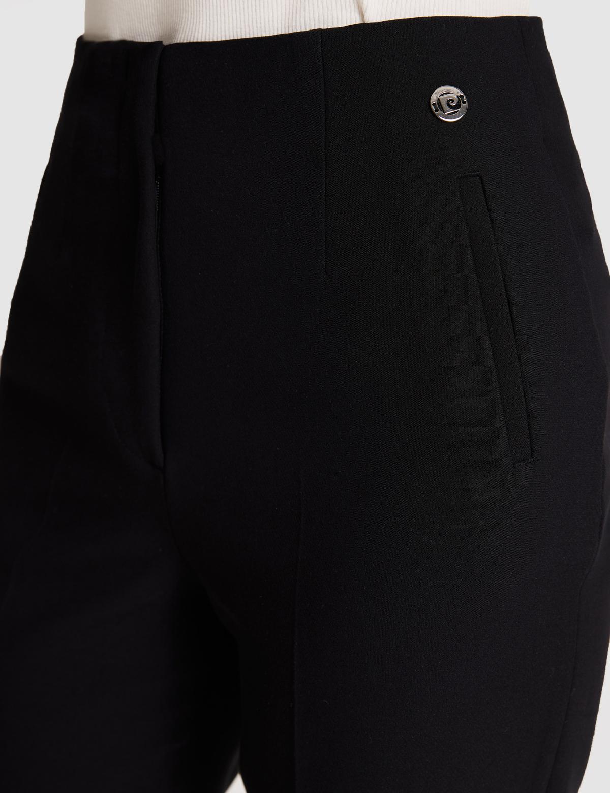 Siyah Carrot Fit Kumaş Pantolon - 50319939004