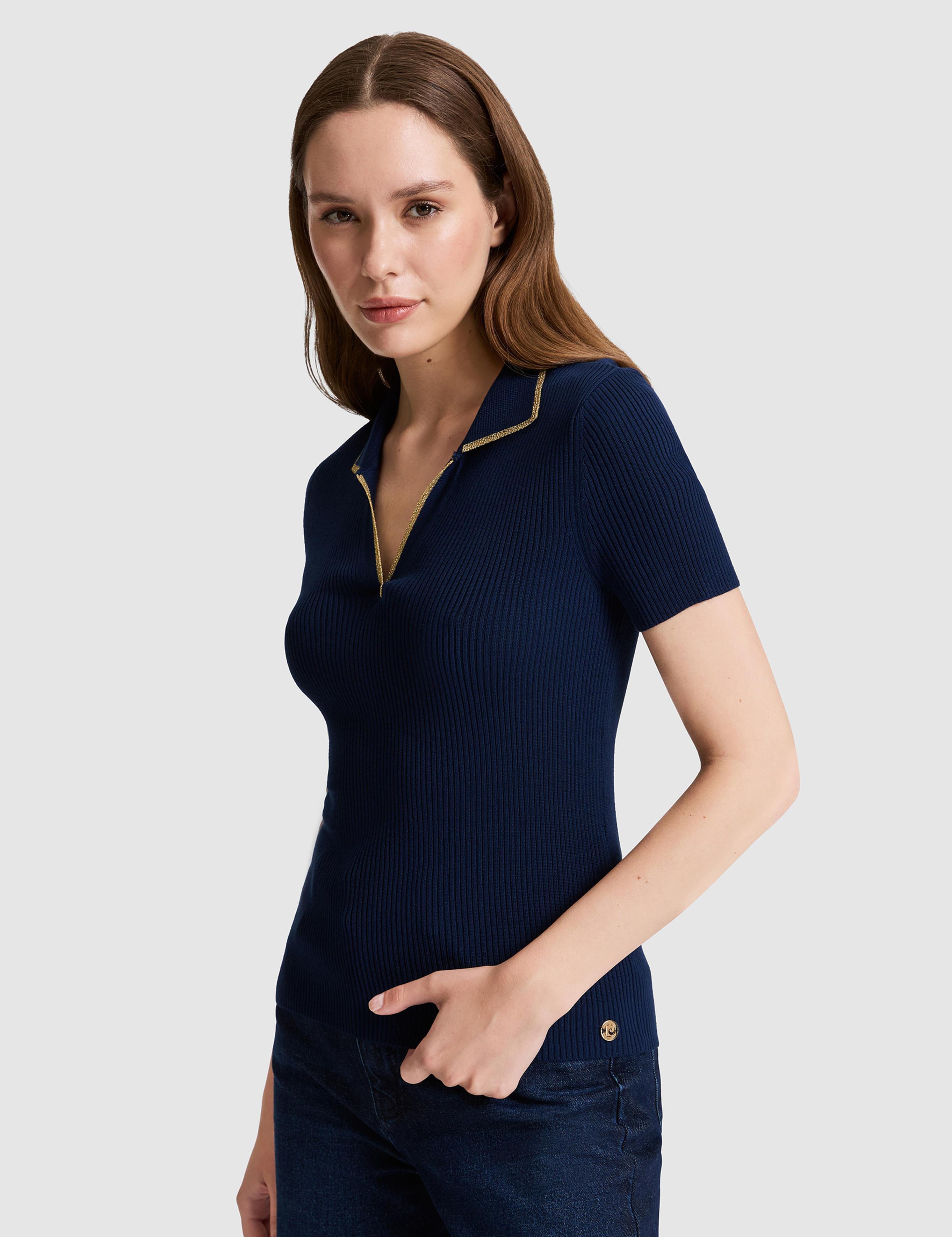 Lacivert Comfort Fit Kazak