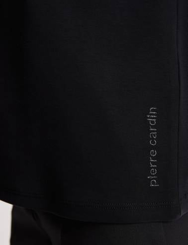 Siyah Regular Fit Bisiklet Yaka Basic Tişört