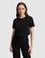 Siyah Regular Fit Bisiklet Yaka Basic Tişört