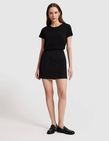 Siyah Regular Fit Basic Tişört