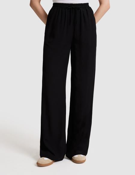 Siyah Kanvas Pantolon - 50329149026