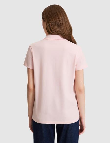Açık Pembe A Kesim Basic Tişört - 50325465008