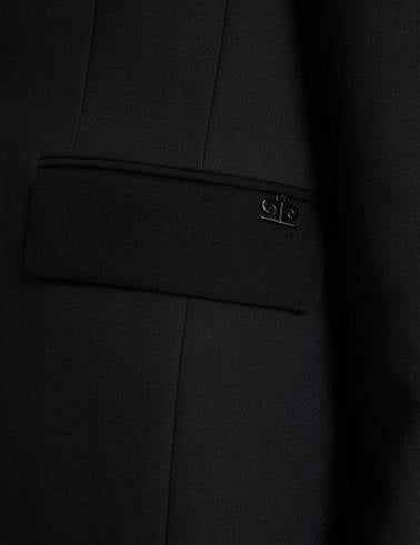 Siyah Slim Fit Ceket