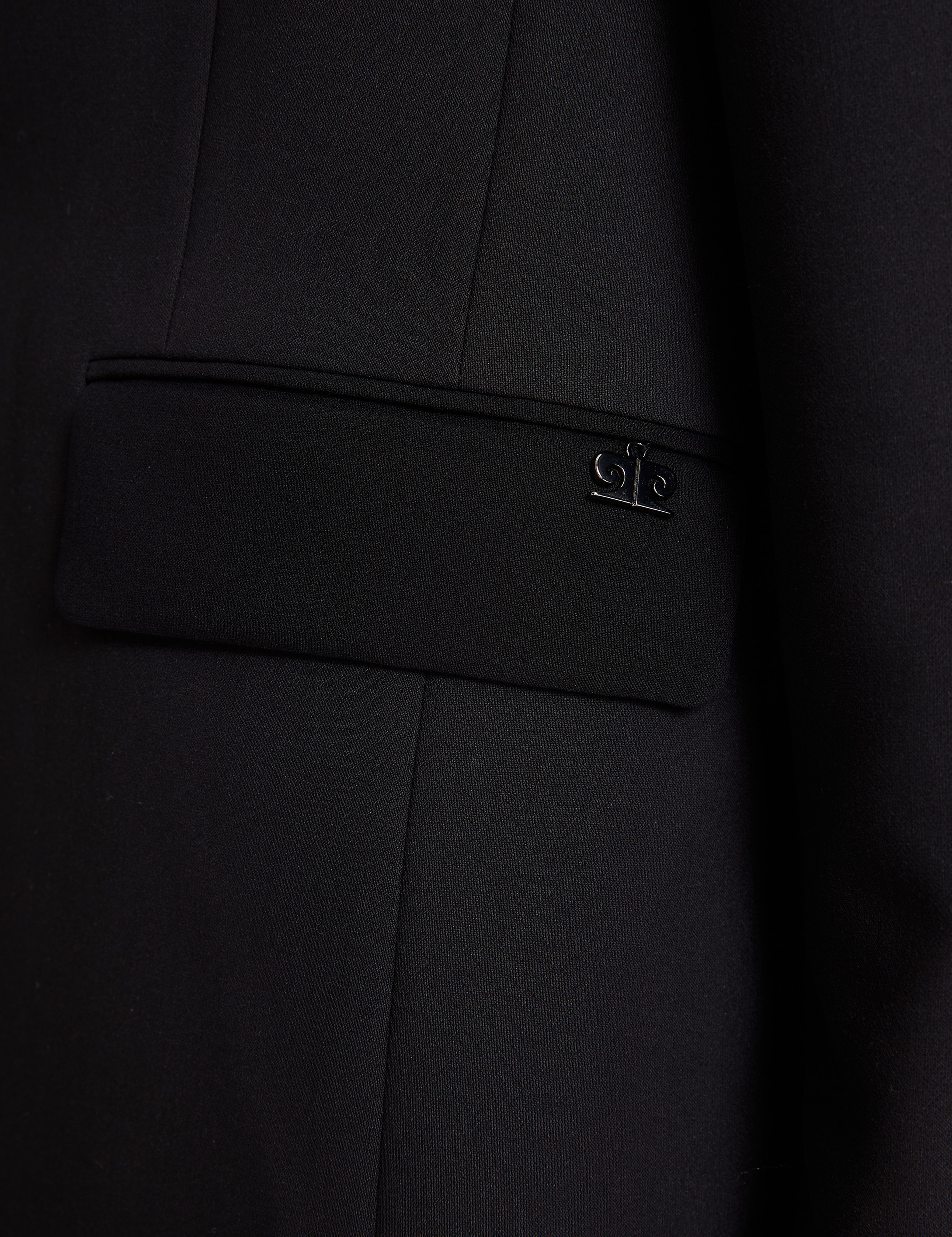 Siyah Slim Fit Ceket - Image 6