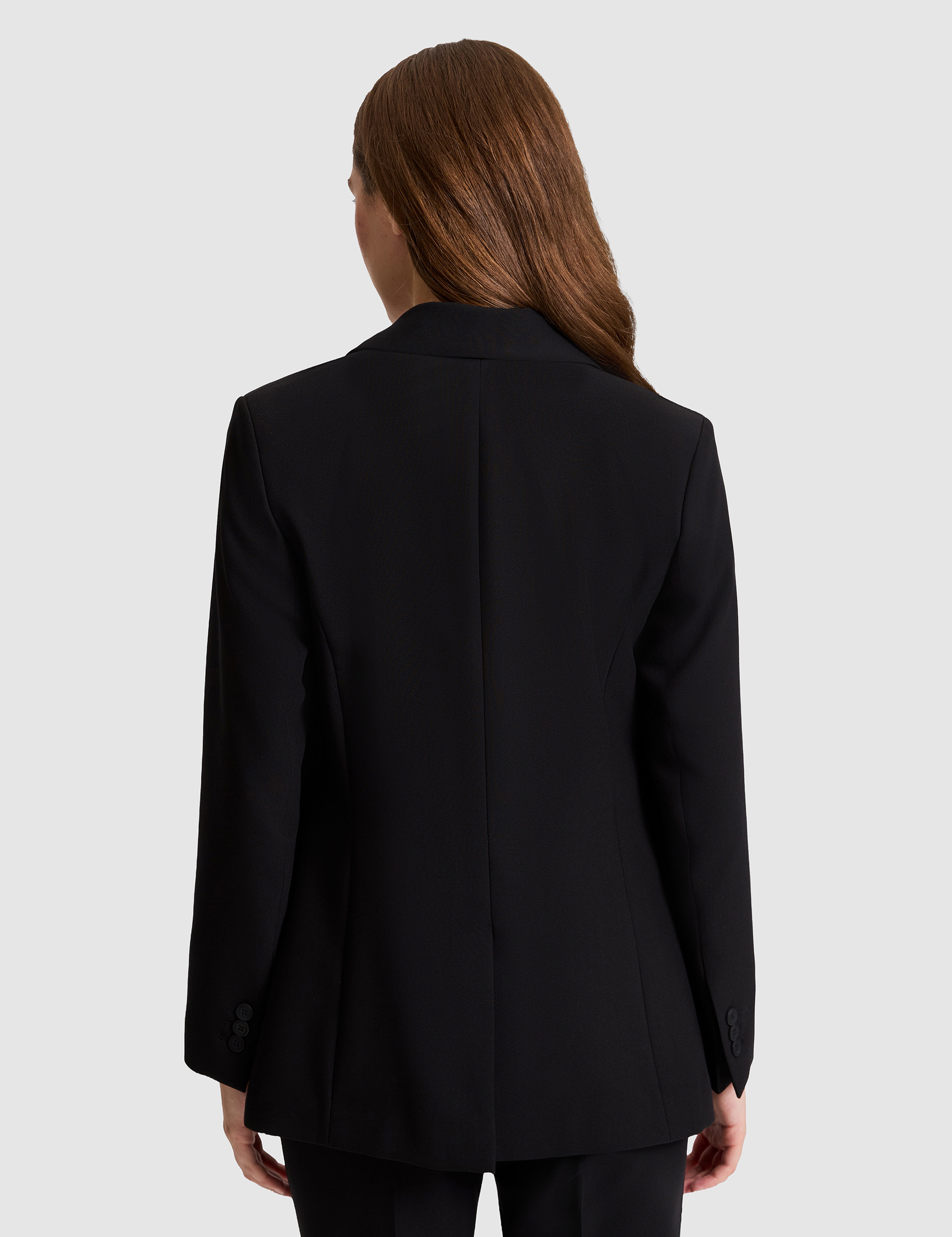 Siyah Slim Fit Ceket - Image 5