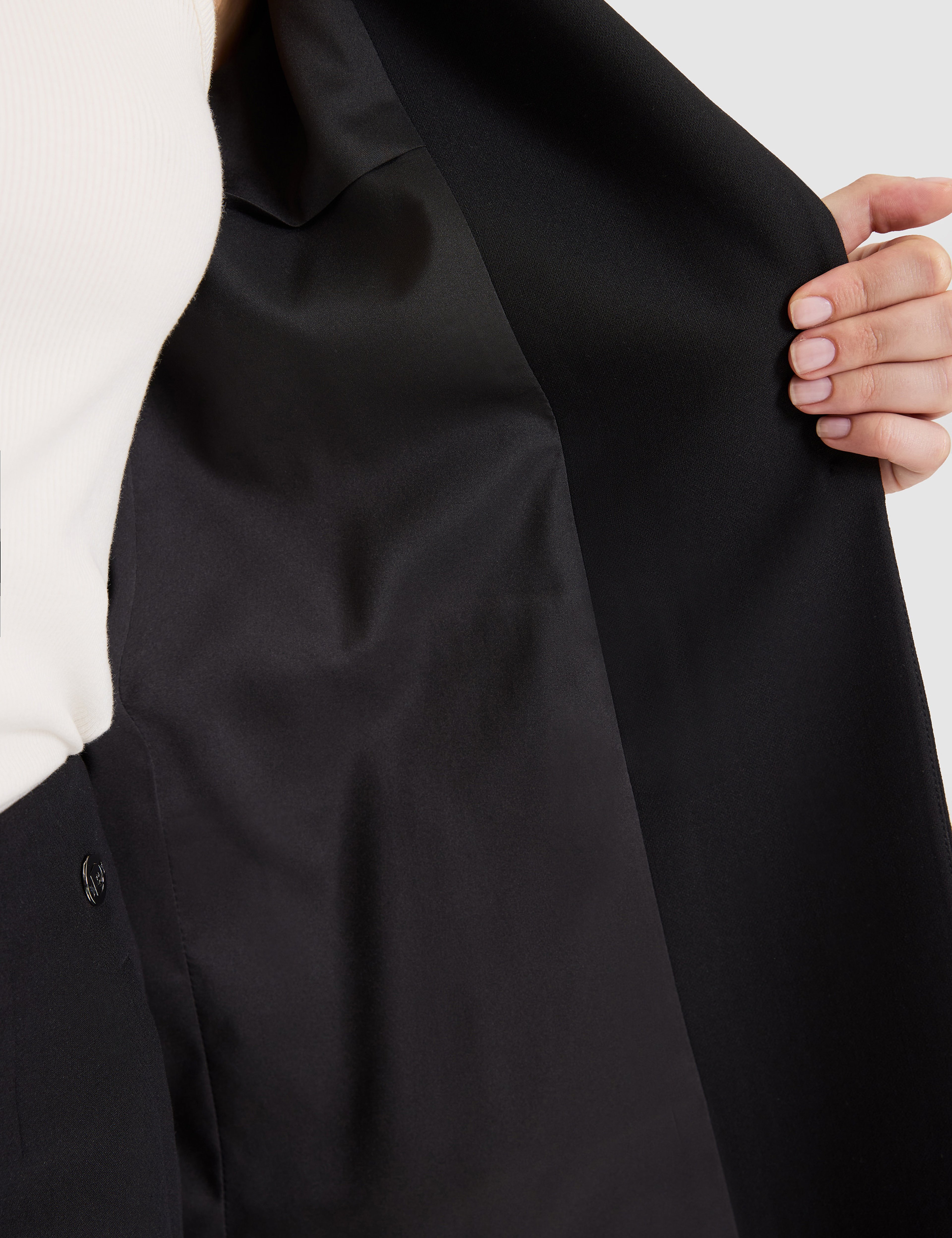 Siyah Slim Fit Ceket - Image 7