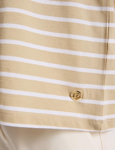 Bej Oversize Tişört - 50325463015