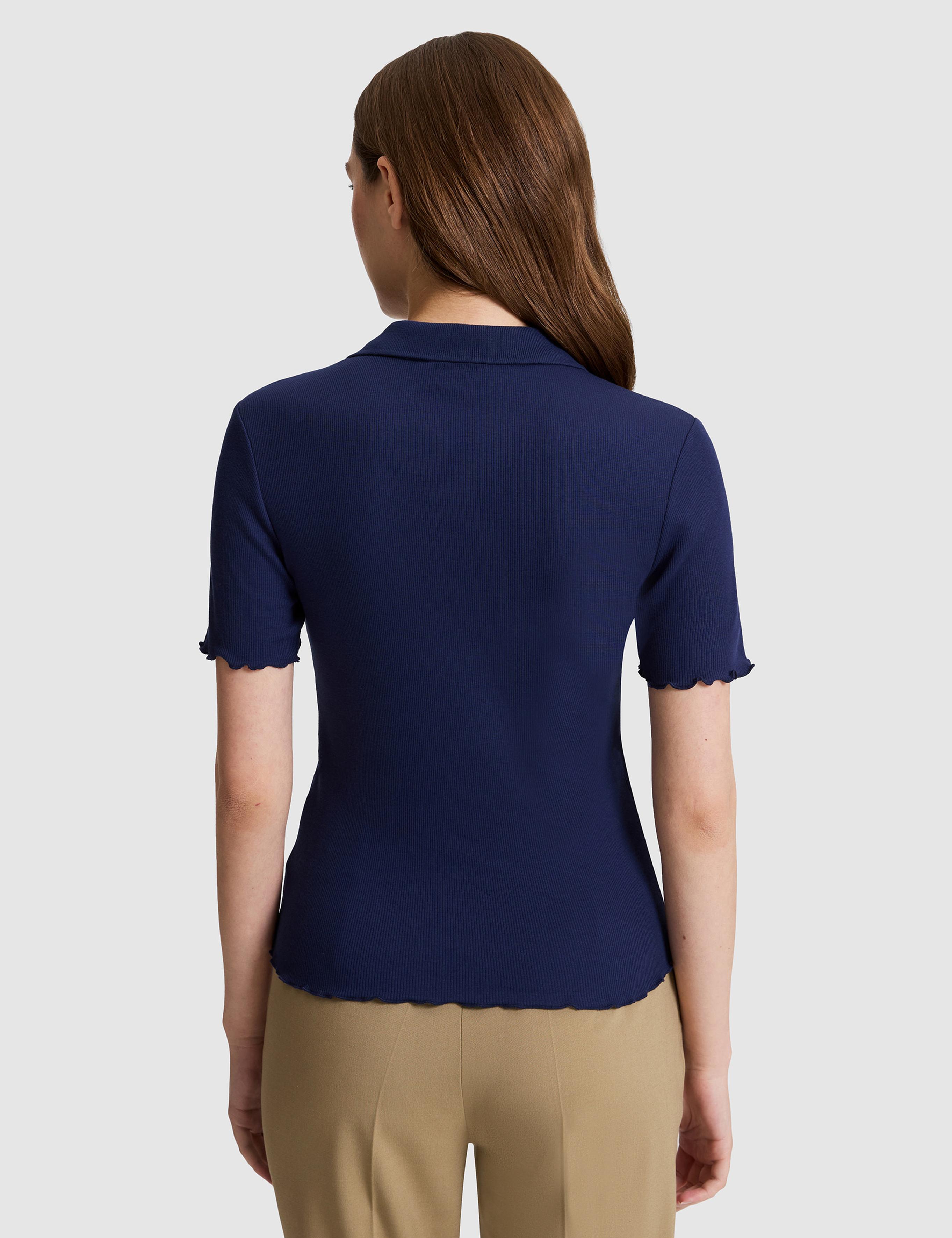 Lacivert Slim Fit Tişört