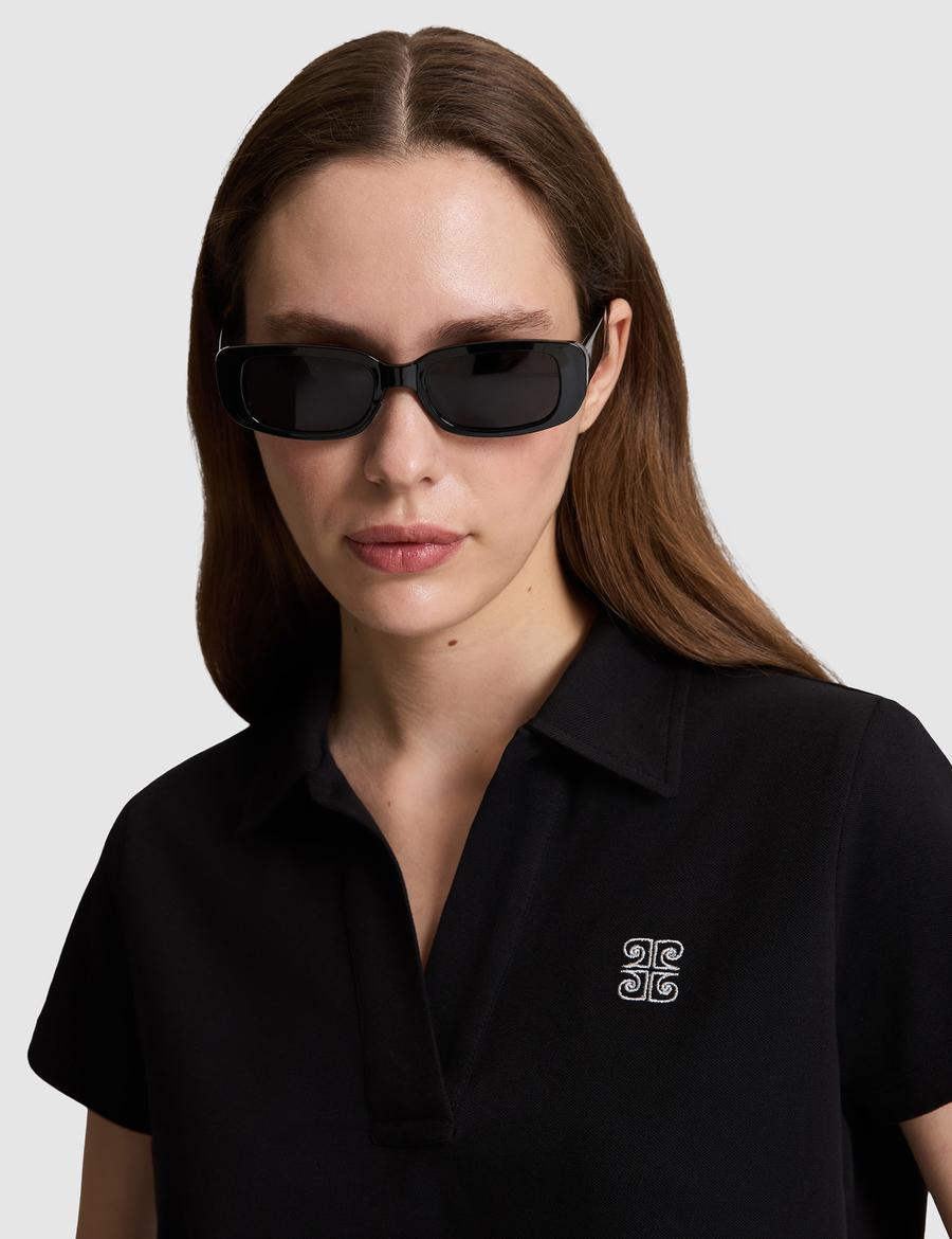 Siyah Comfort Fit Tişört