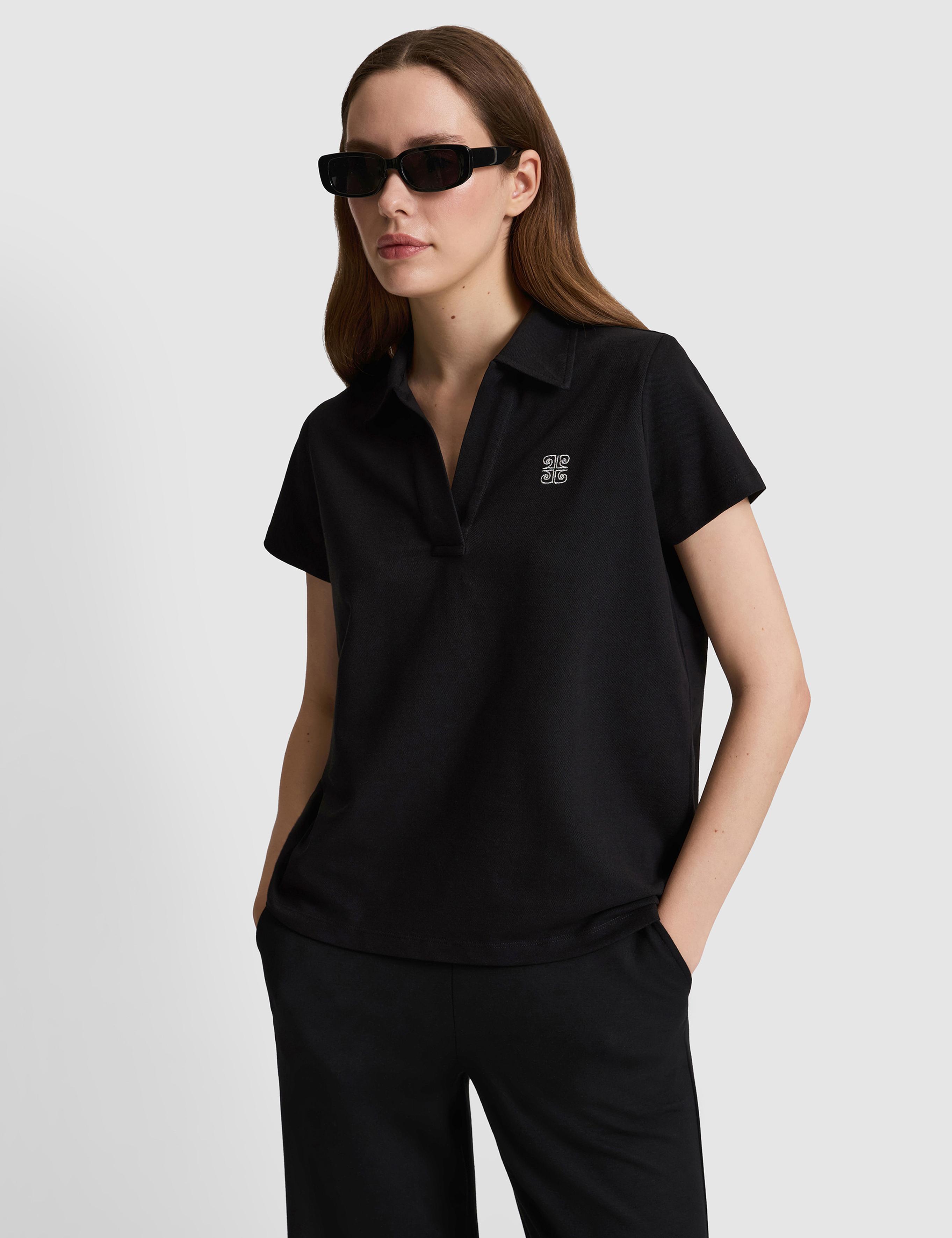 Siyah Comfort Fit Tişört