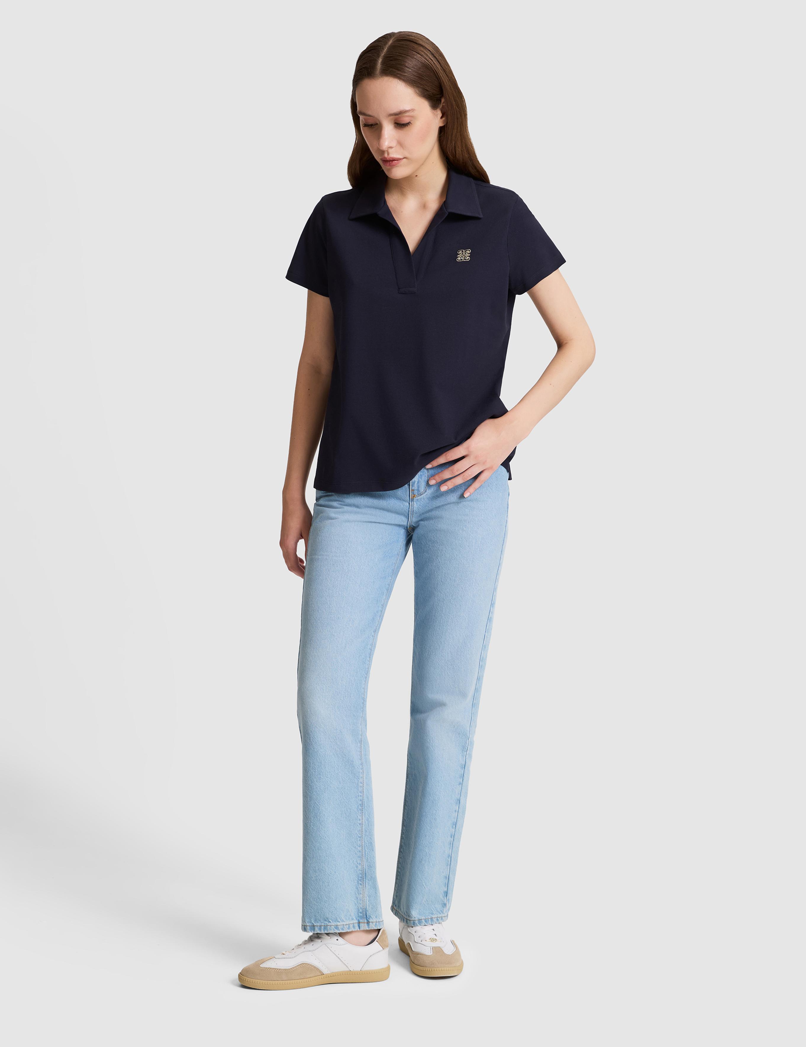 Lacivert Comfort Fit Tişört
