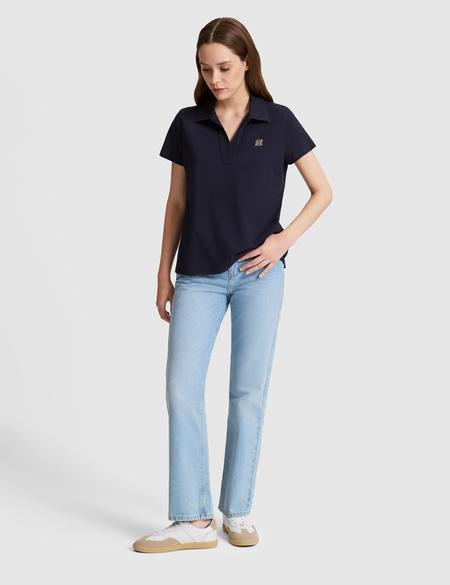 Lacivert Comfort Fit Tişört - 50326890033