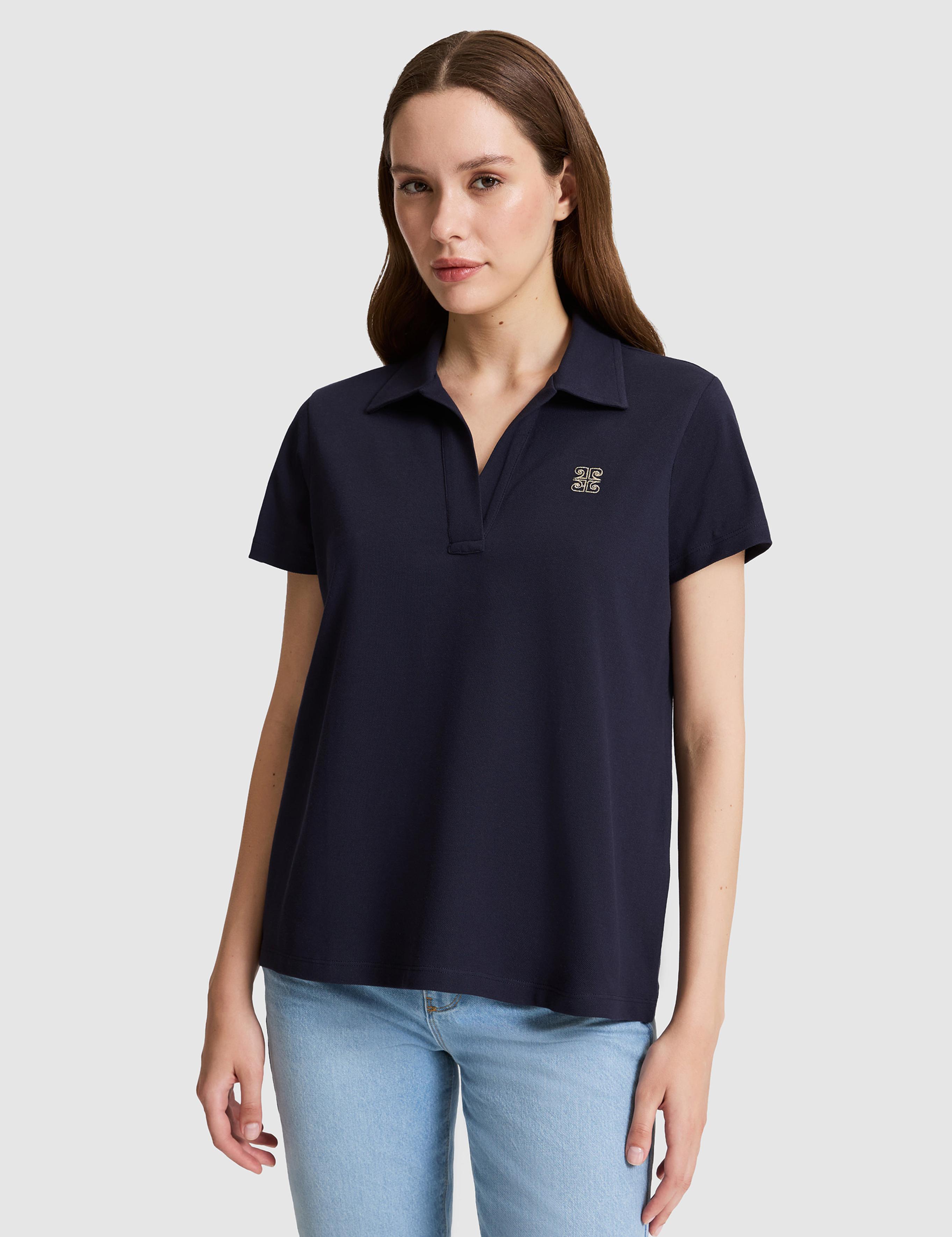 Lacivert Comfort Fit Tişört
