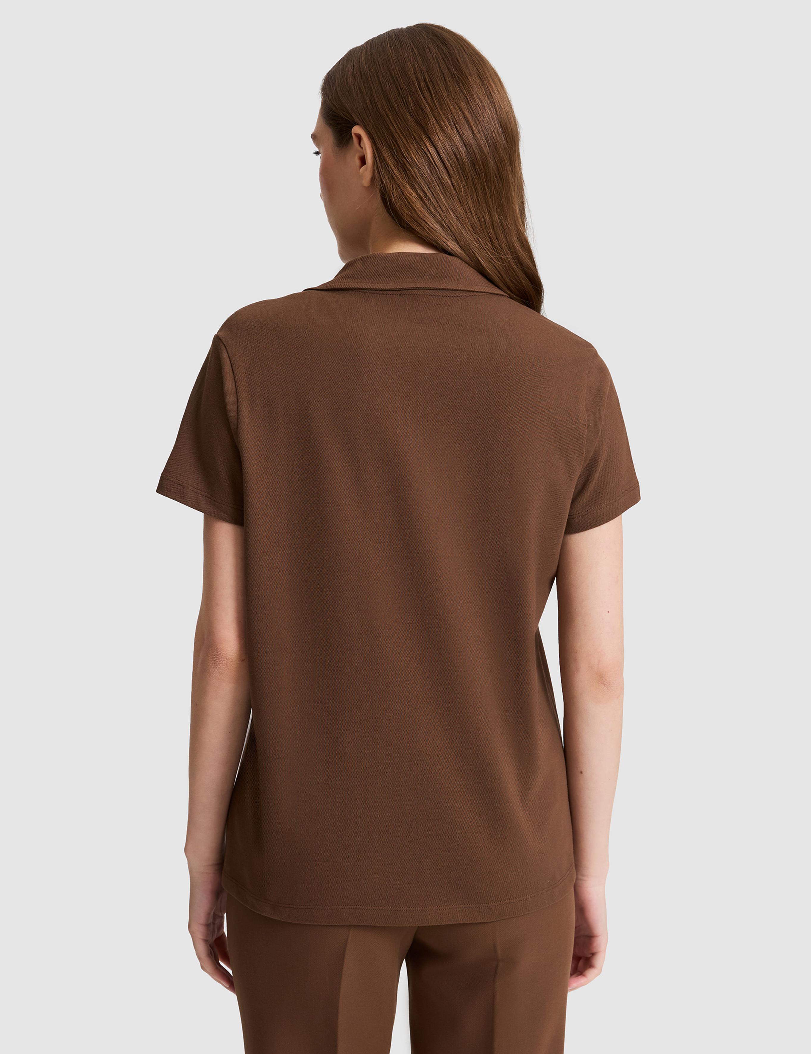 Kahverengi Comfort Fit Tişört