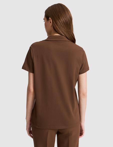 Kahverengi Comfort Fit Tişört - 50326890021