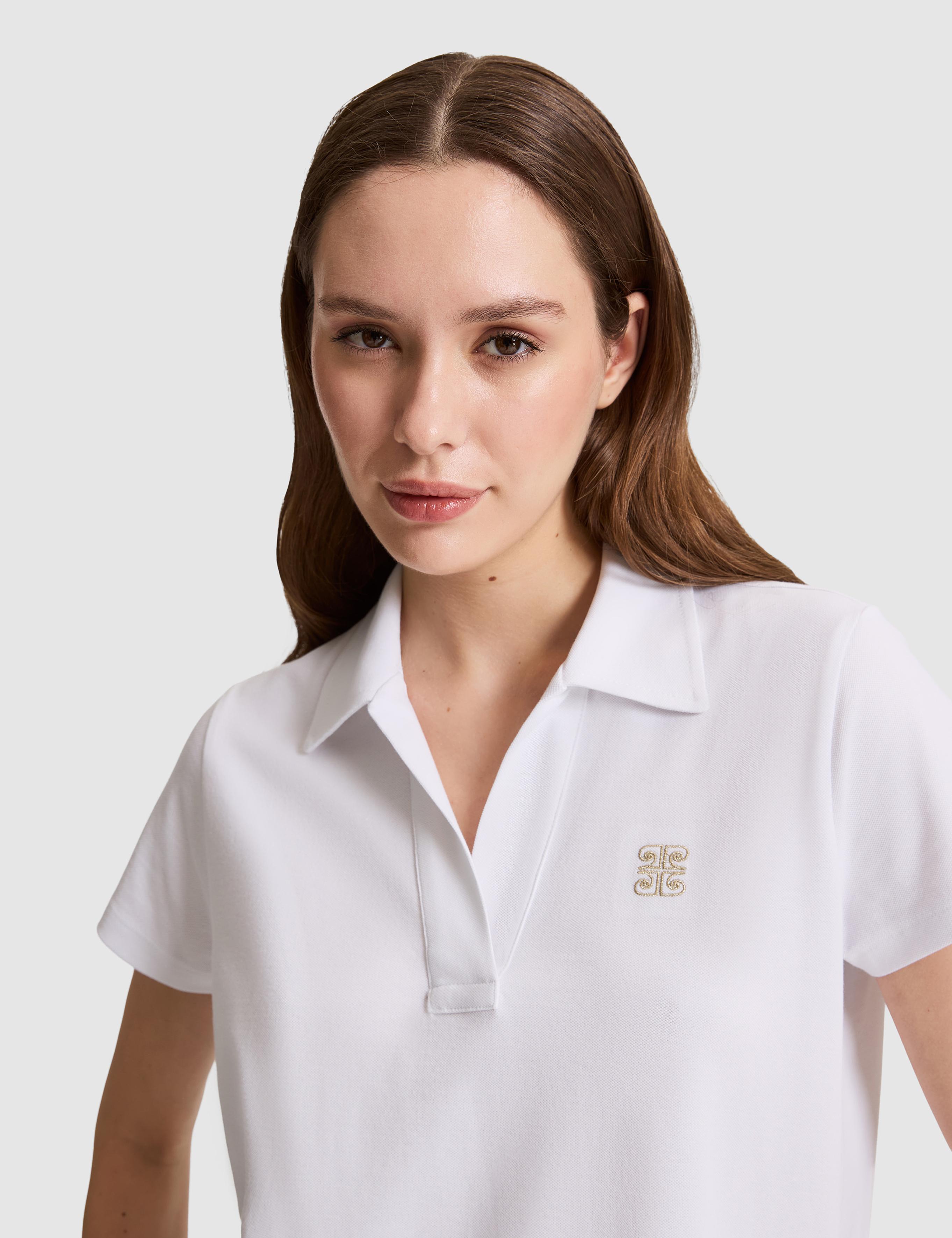 Beyaz Comfort Fit Tişört