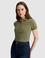 Haki Slim Fit Basic Tişört