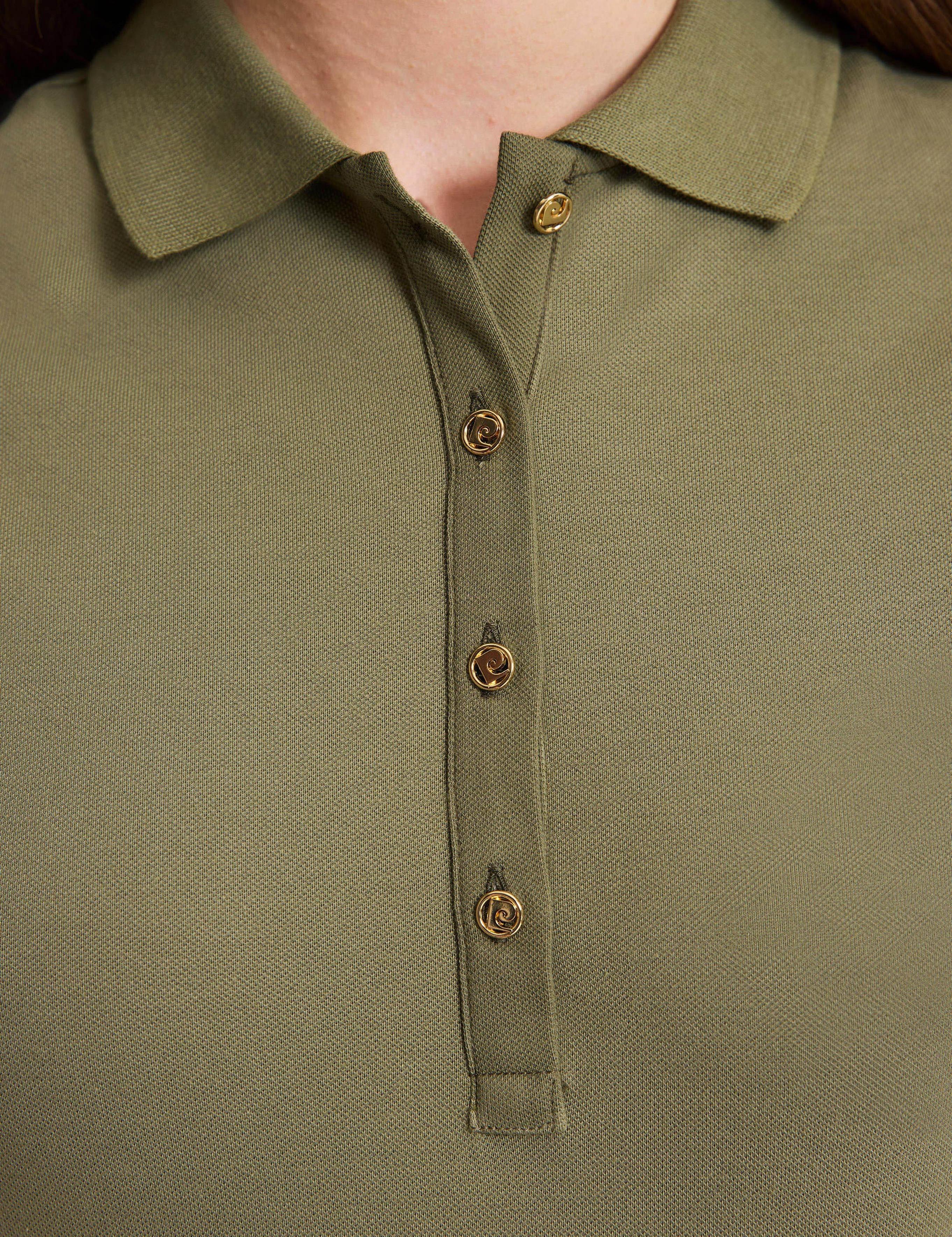 Haki Slim Fit Basic Tişört