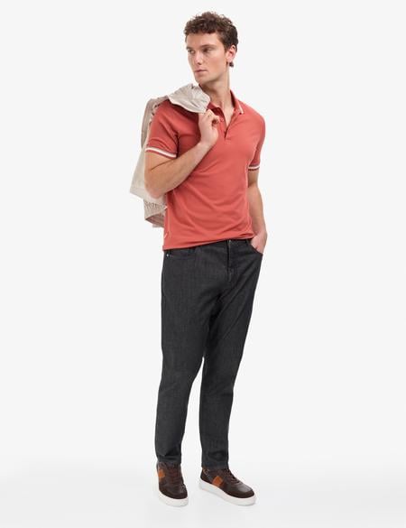 Lacivert Straight Fit Jean Pantolon - 50321002017