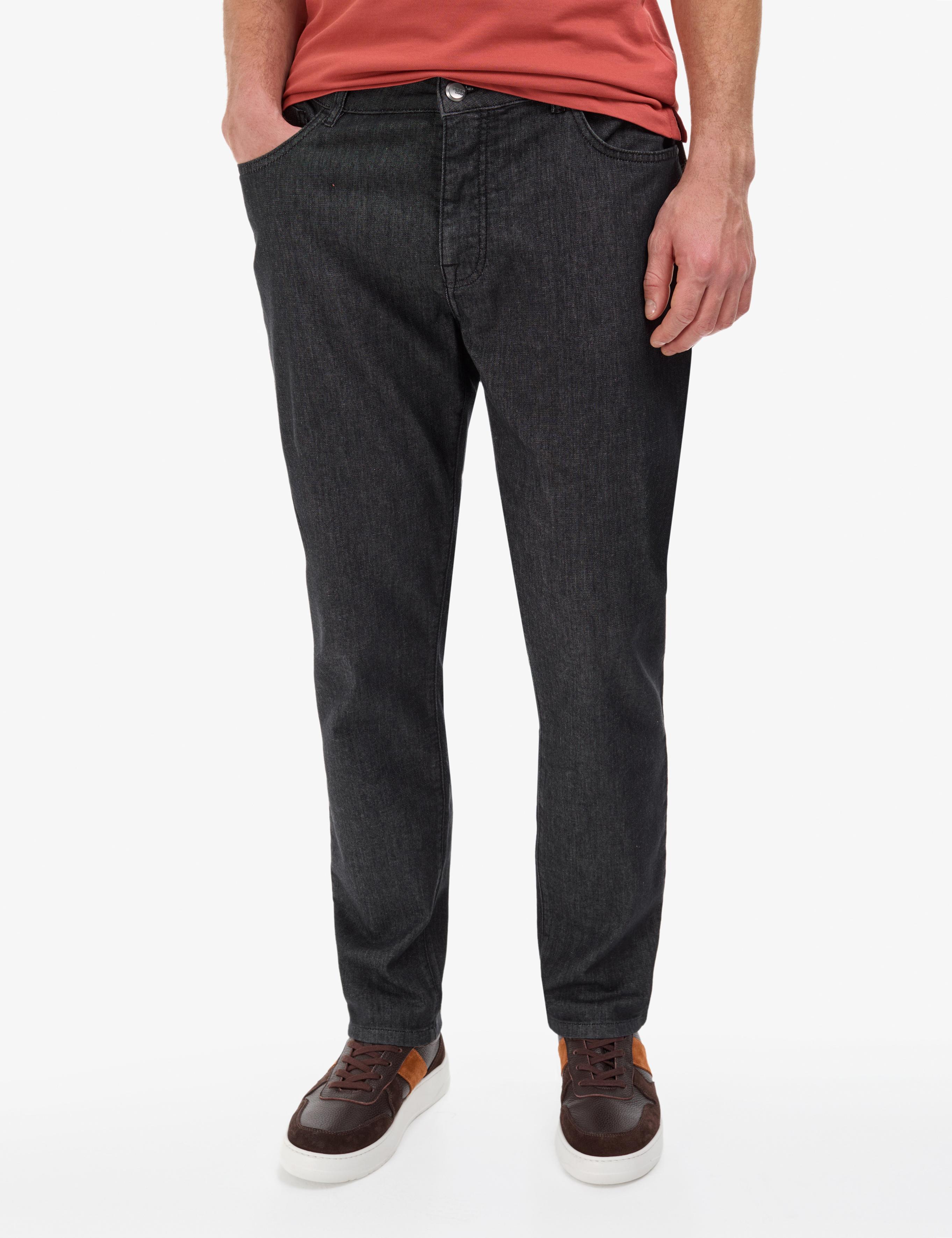 Lacivert Straight Fit Jean Pantolon