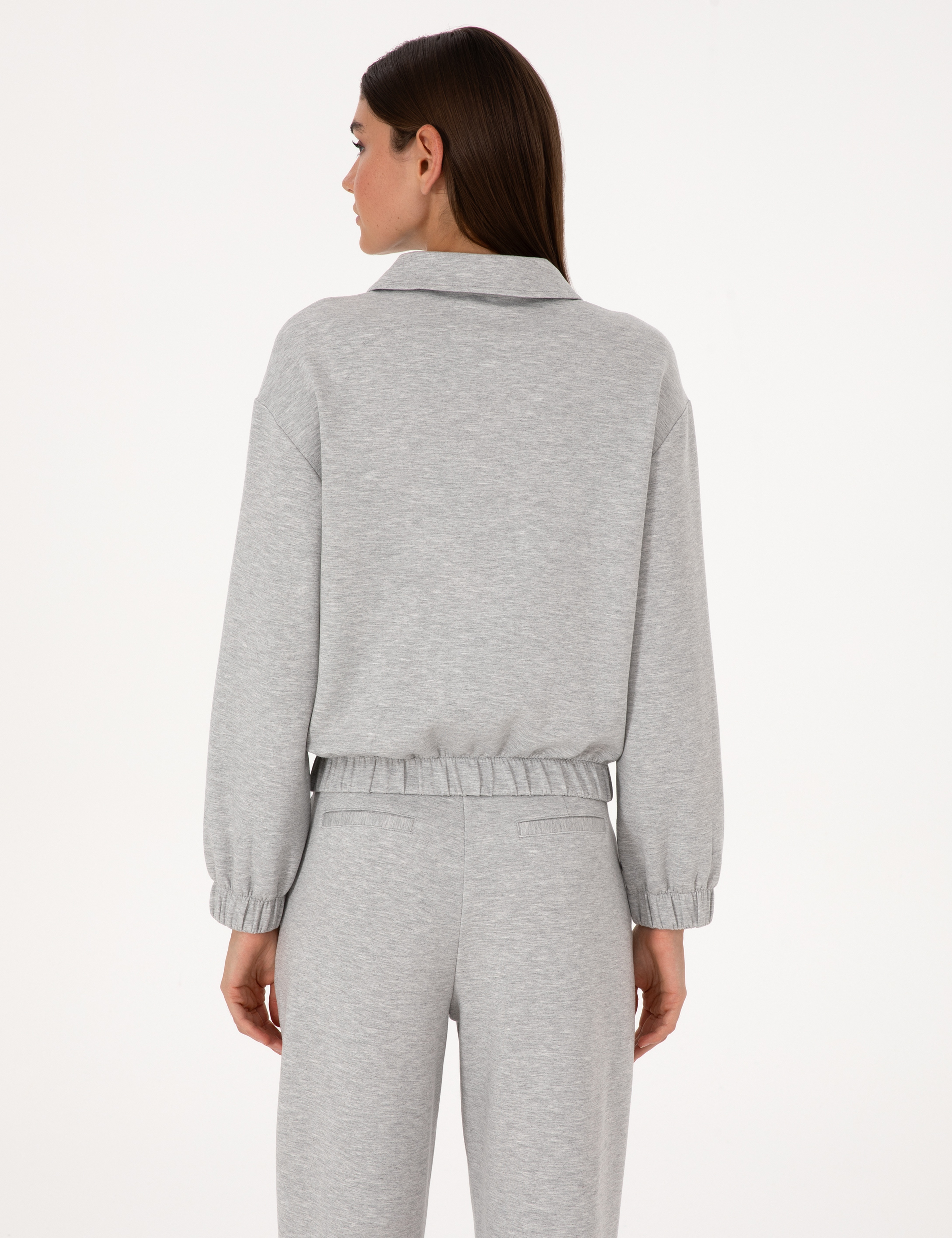 Gri Melanj Oversize Sweatshirt - Image 5