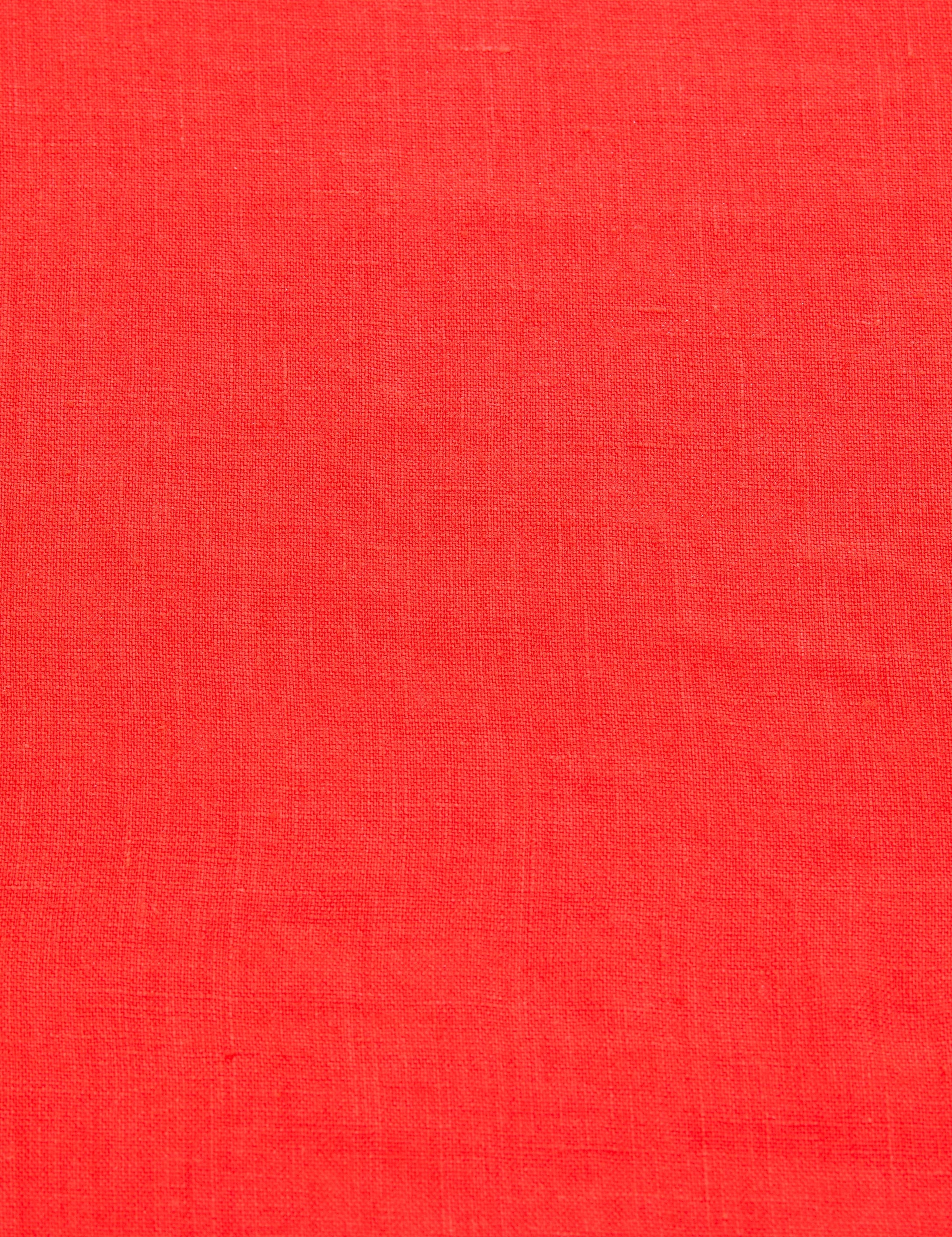 Kırmızı Comfort Fit Bermuda Şort - Image 6