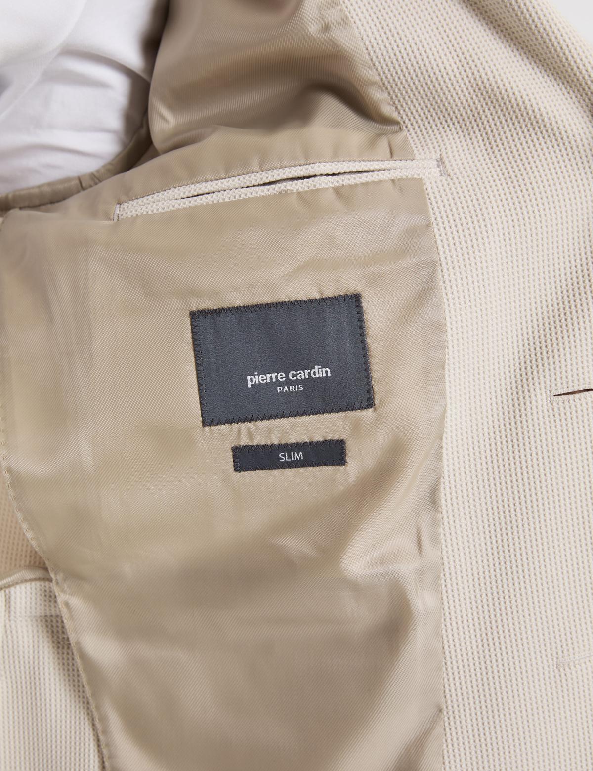 Bej Slim Fit Ceket - 50303389082