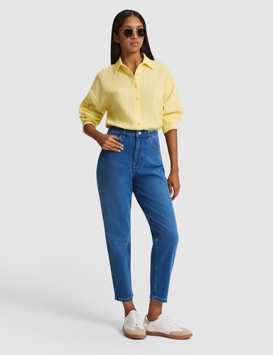 Mavi Mom High Waist Fit Jean Pantolon