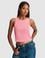 Pembe Ex. Slim Fit Crop Tişört