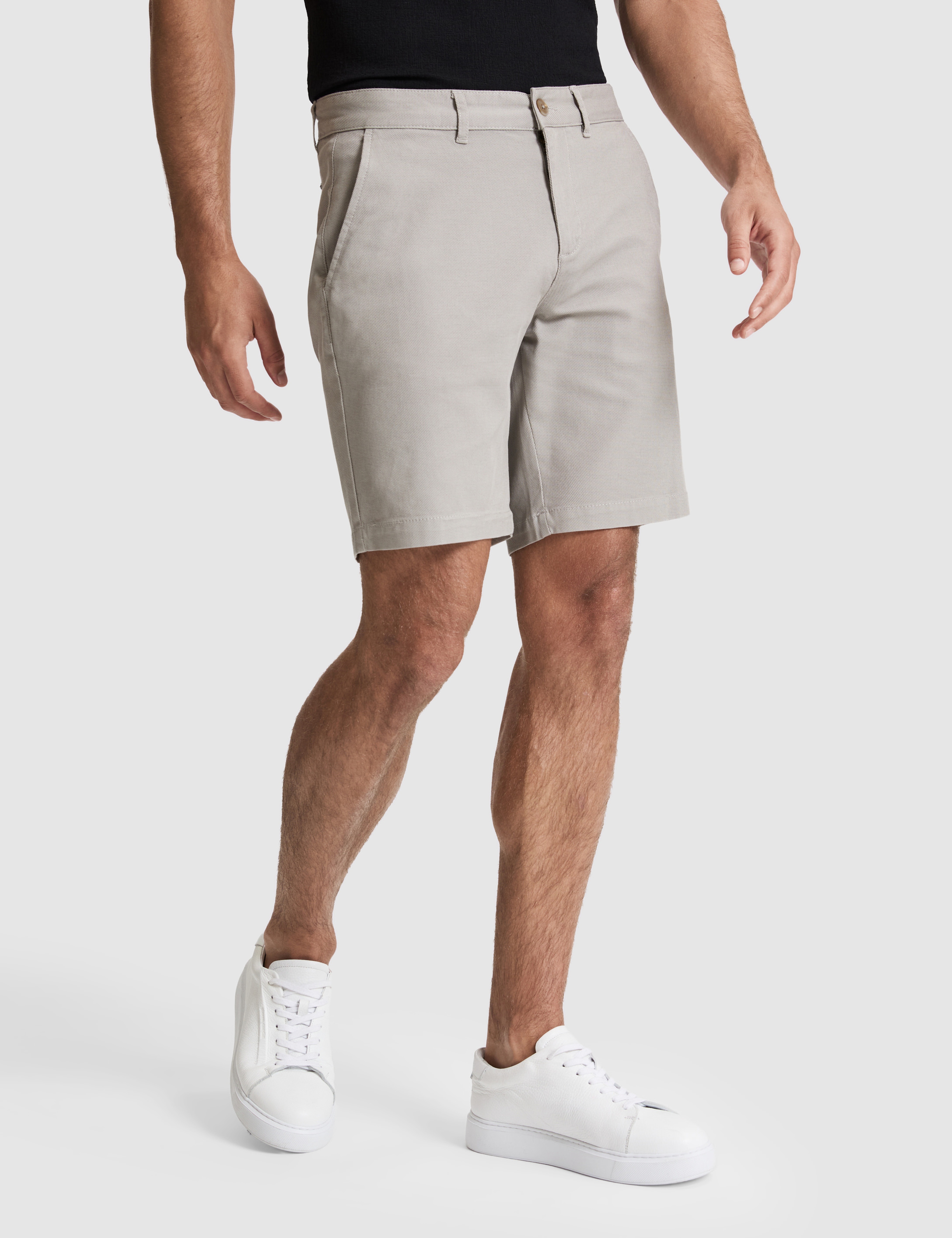 Taş Slim Fit Dokuma Şort - Image 4