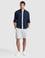 Gri Slim Fit Gofre Dokuma Şort