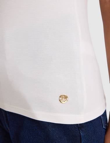 Beyaz Extra Slim Fit Tişört