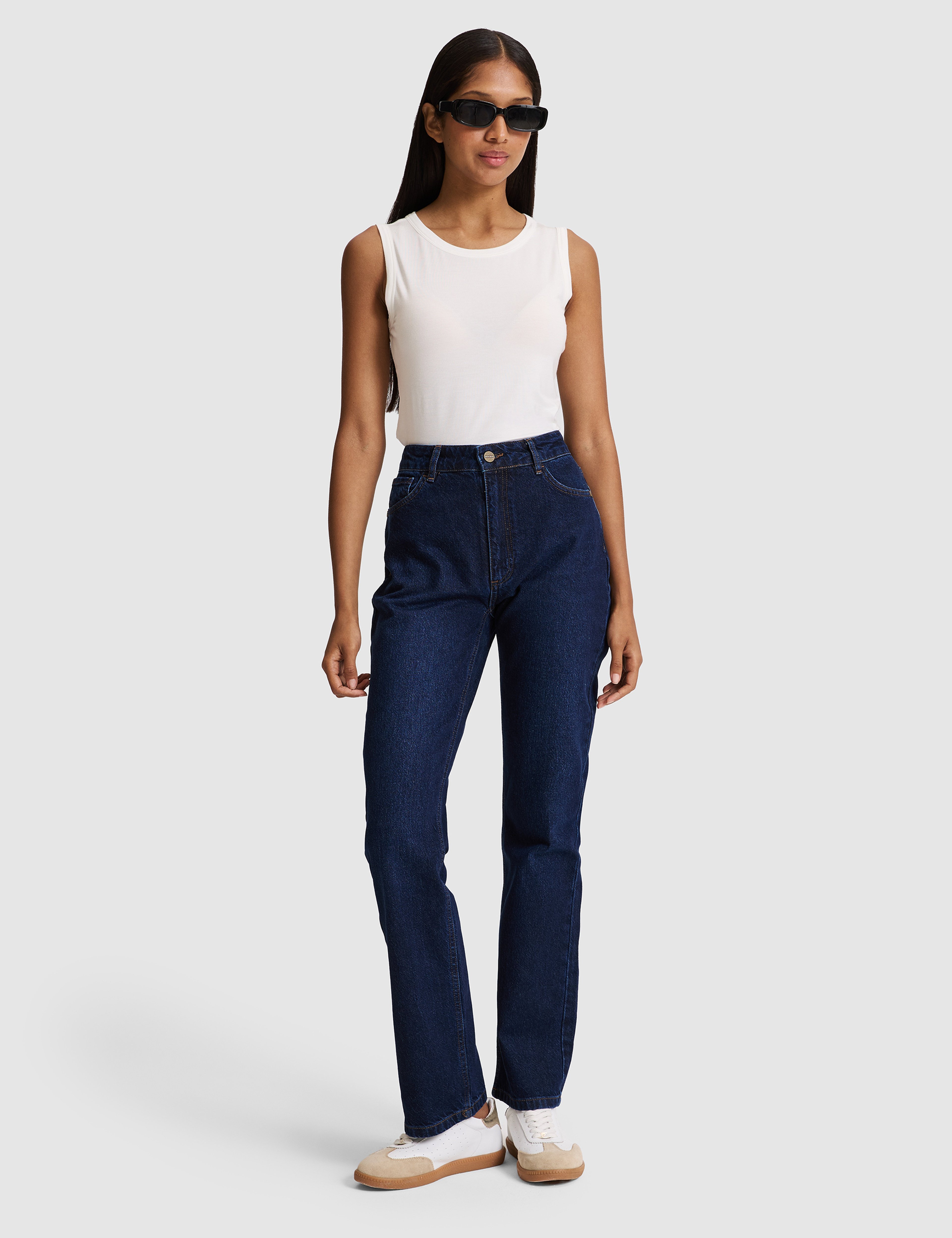 Beyaz Extra Slim Fit Tişört