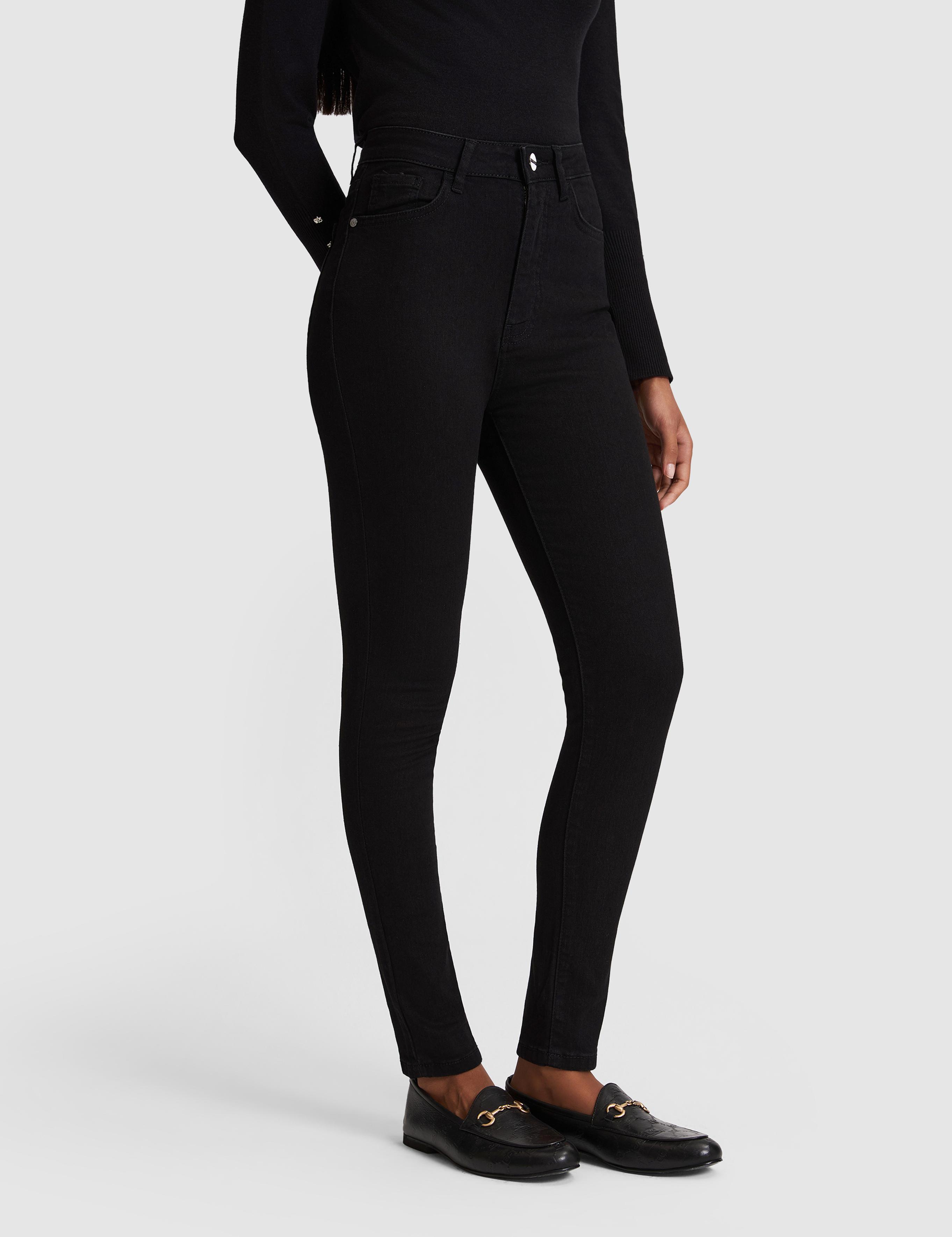 Siyah Skinny Fit Jean Pantolon