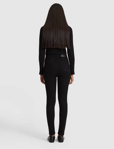 Siyah Skinny Fit Jean Pantolon