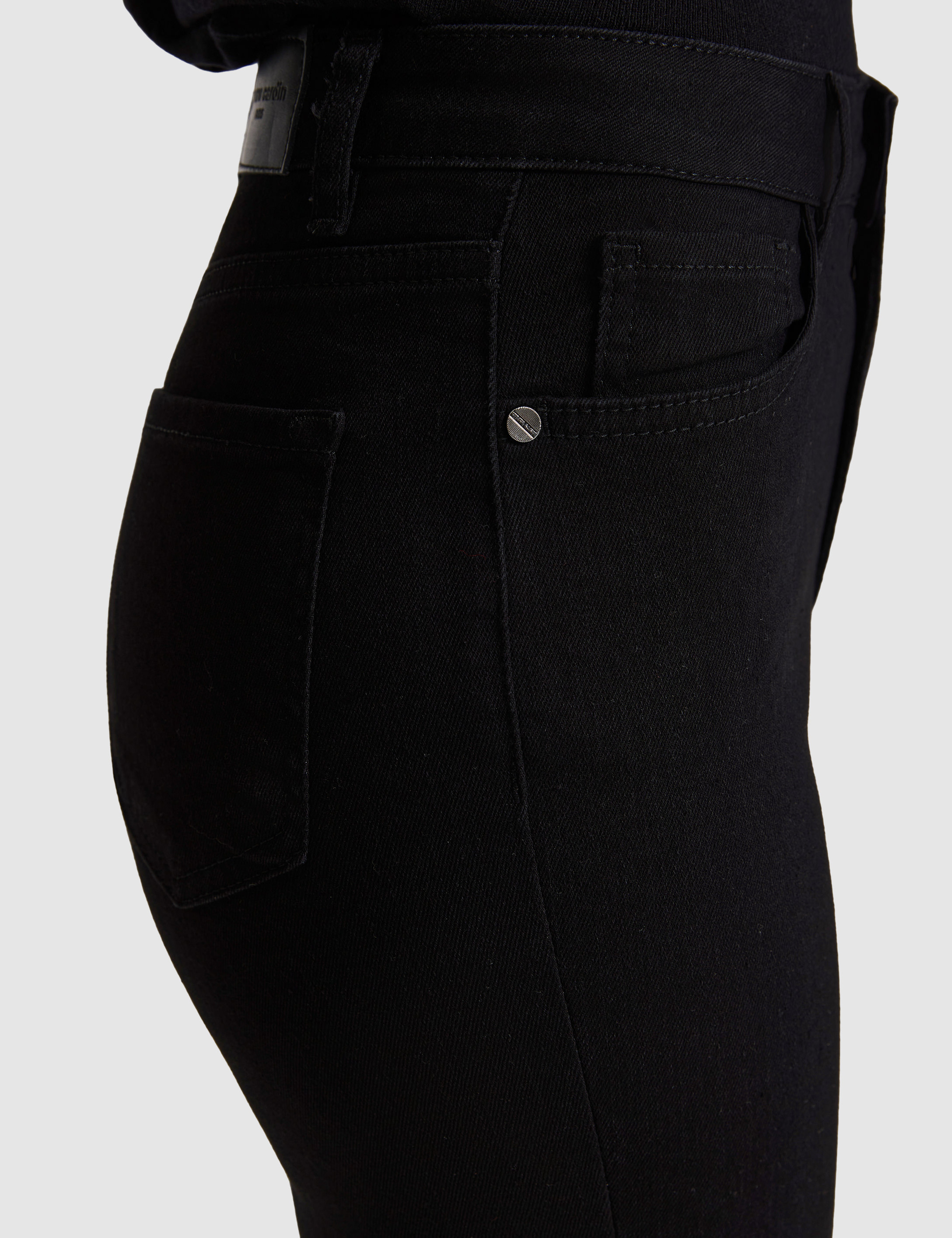 Siyah Skinny Fit Jean Pantolon - Image 6
