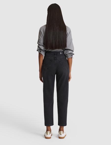 Antrasit Mom High Waist Fit Jean Pantolon - 50318235001
