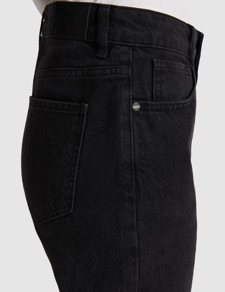Siyah Straight Fit Jean Pantolon - 50318236002