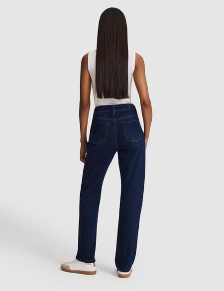 Lacivert Straight Fit Jean Pantolon - 50318007011