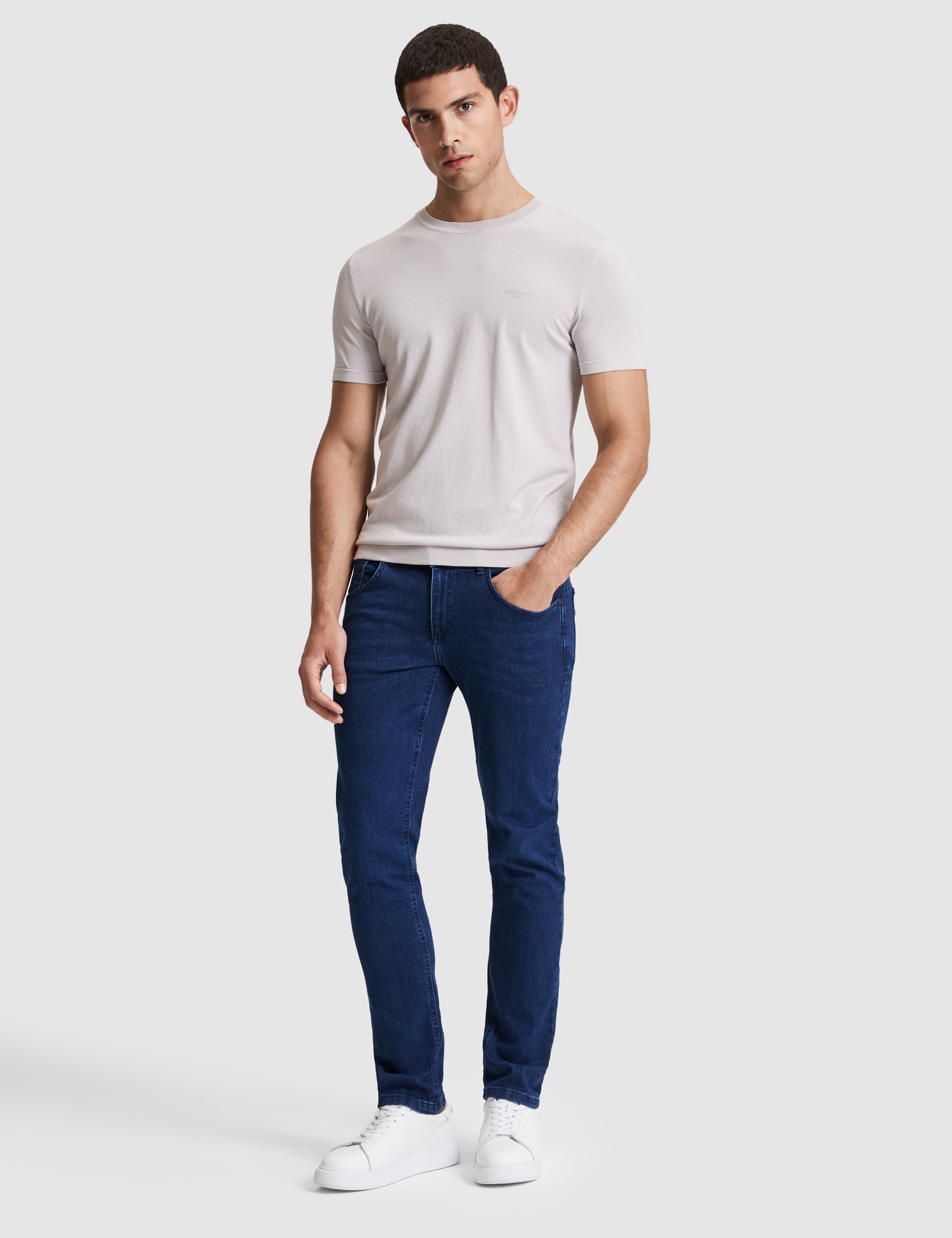 Lacivert Slim Fit Jean Pantolon - 50317280020